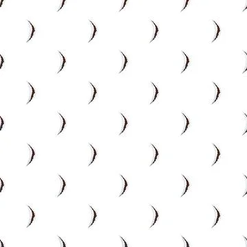 Ripped paper claw mark seamless pattern Stock Illustration