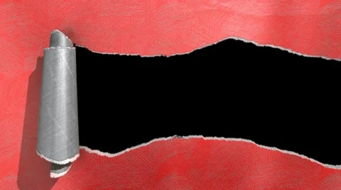 Ripped paper gift Stock-Footage 10774984