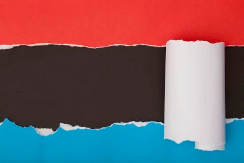 Ripped paper Stock Illustration