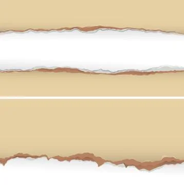 Ripped paper Stock Illustration
