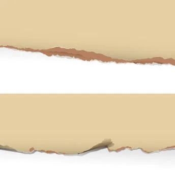 Ripped paper Stock Illustration