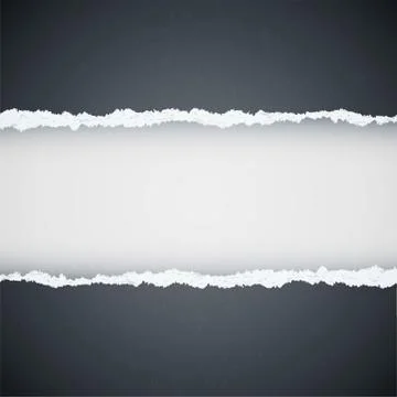 Ripped paper Illustrazione stock