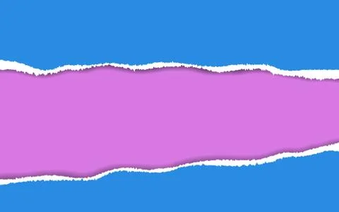 Ripped paper. Vector of ripped paper. the paper was ripped background. Stock Illustration