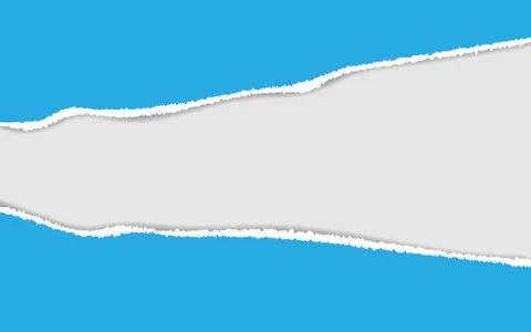 Ripped paper. Vector of ripped paper. the paper was ripped background. Stock Illustration