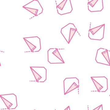 Ripped pocket vector seamless pattern Illustrazione stock