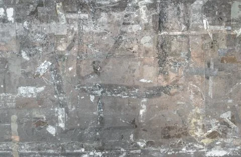 Ripped posters Stock Photos