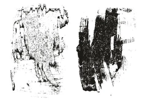 Ripped &amp; Torn Paper Background Grunge Punk Style High Detail Abstract Vector Set Stock Illustration