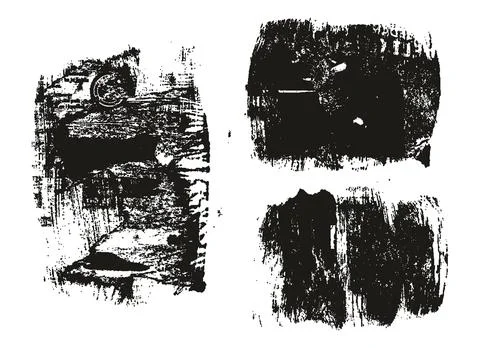 Ripped &amp; Torn Paper Background Mix Grunge Punk Style High Detail Abstract Vector Stock Illustration