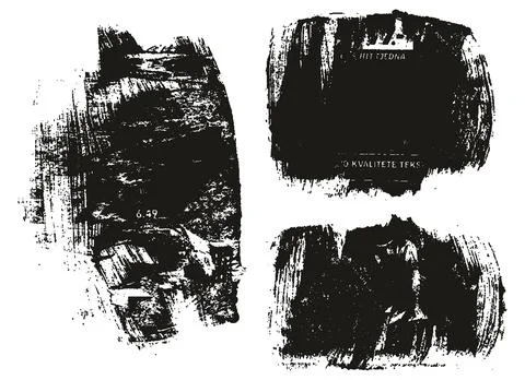 Ripped &amp; Torn Paper Background Mix Grunge Punk Style High Detail Abstract Vector Illustrazione stock