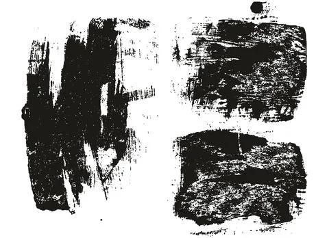 Ripped &amp; Torn Paper Background Mix Grunge Punk Style High Detail Abstract Vector Illustrazione stock