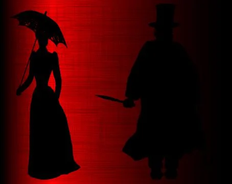 Ripper victim Stock Illustration