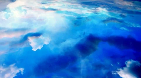 Ripple Clouds Stock Footage 940161