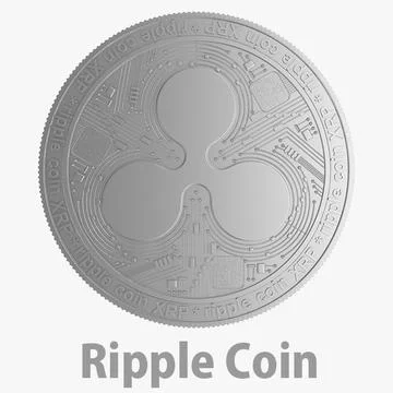 Ripple Coin 3D Model