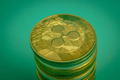 Ripple coins Stock Photos