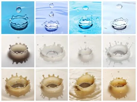 Ripple collection Stock Photos