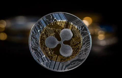 Ripple Cryptocurrency Stock Photos