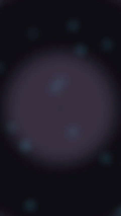 Ripple effect undulates through opalescent light blue and purple hues Stock-Footage 329292363