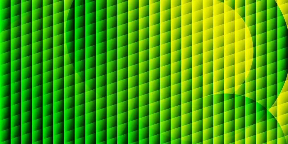 Ripple glass gradient background, vibrant green fractal gradient with smoot.. Stock Illustration