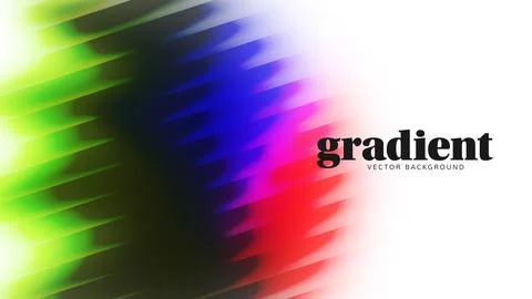 Ripple gradient background design. Modern distortion ripple glass texture e.. Stock Illustration