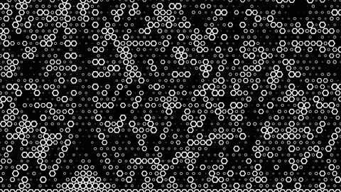 Ripple hexagons Stock Footage 153722033