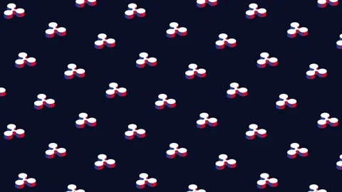 Ripple isometric symbols animated patter... | Stock Video | Pond5