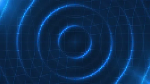 Ripple splash of water waves on the surface of a drop. Gravity Capillary Water Stock Footage 242514016