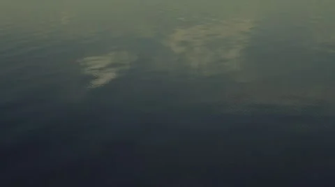 Ripple on the surface of the water. Stock Footage 46479189