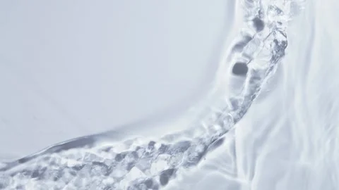 Ripple water rain effect closeup waves background Stock Footage 256148100