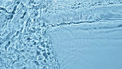 Ripple water rain effect closeup waves background Stock Footage 256155748