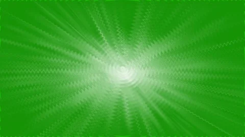 Ripple wave rays animation on a green screen background Stock Footage 329855064