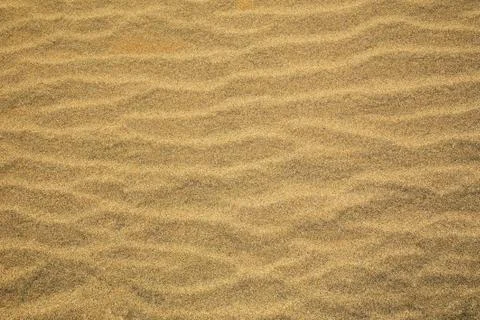 Rippled beach sand Stock Photos