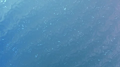 Rippled blue surface of water. Stockbeeldmateriaal 310479317