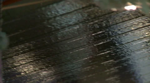 Rippled coating for sandwich panels Vídeos de archivo 58532163