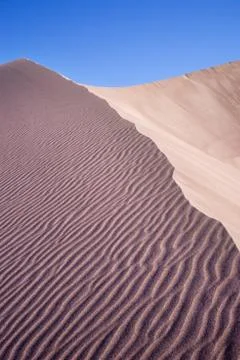Rippled Sand Dune Stock Photos