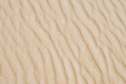Rippled sandy ground Stock Photos