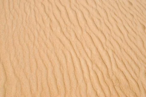 Rippled sandy ground Stock Photos