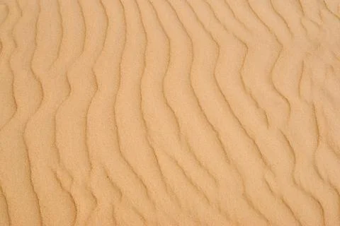 Rippled sandy ground Stock Photos