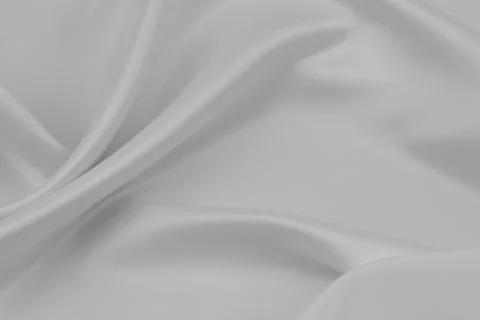 Rippled silk fabric Stock Photos