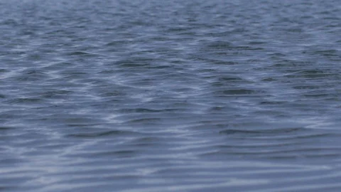 Rippled surface of a calm sea Stock Footage 108895490