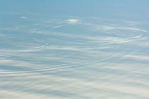 Rippled surface of water Stock Photos