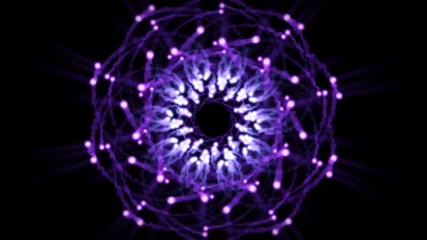 Rippled Tracers Looping Animation Stock Footage 73578110