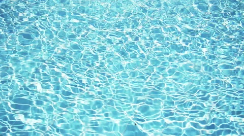 Rippled Water Surface Of Pool. Hotel, Summer, Vacation, Sport Stock Footage 56437075