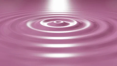 Rippled of water surface slow motion abstract background 3d cg loop animation Stock Footage 114349013