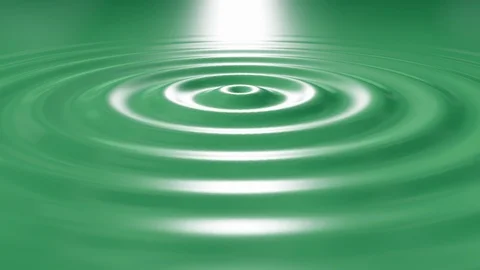 Rippled of water surface slow motion abstract background 3d cg loop animation Stock Footage 114350167