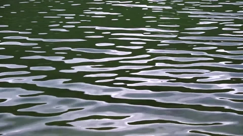 Ripples and light waves on the water surface. Stock Footage 149022626