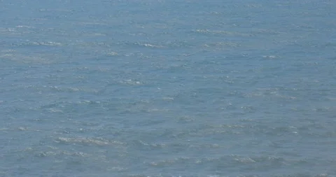 Ripples on blue water surface Video stock 210075820