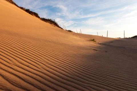 Ripples in the Dunes Stock Photos