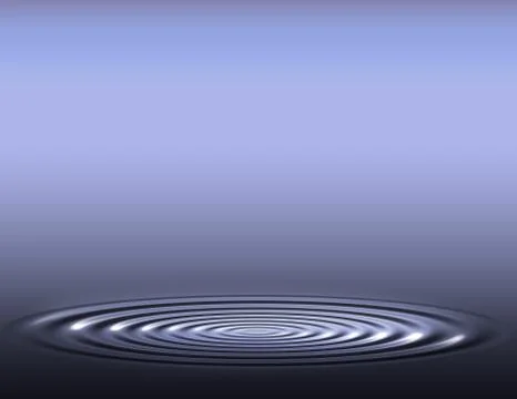 Ripples Stock Illustration
