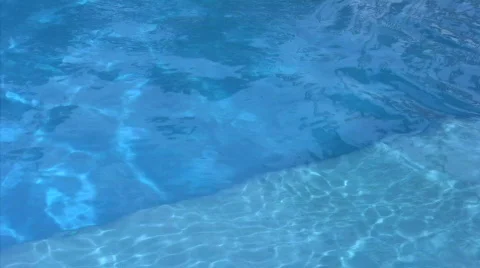 Ripples in pool  Stock Footage 273741