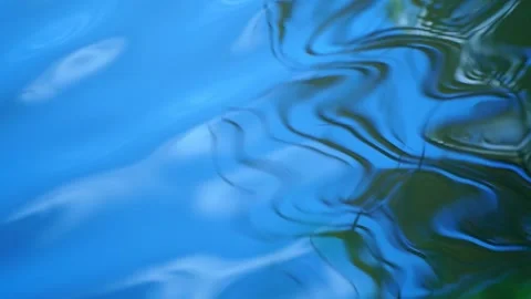 Ripples reflected on the water's surface. Stockbeeldmateriaal 252129934